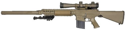 Снайперская винтовка Knights XM110 Semi-Automatic Sniper Rifle (XM110 SASR)